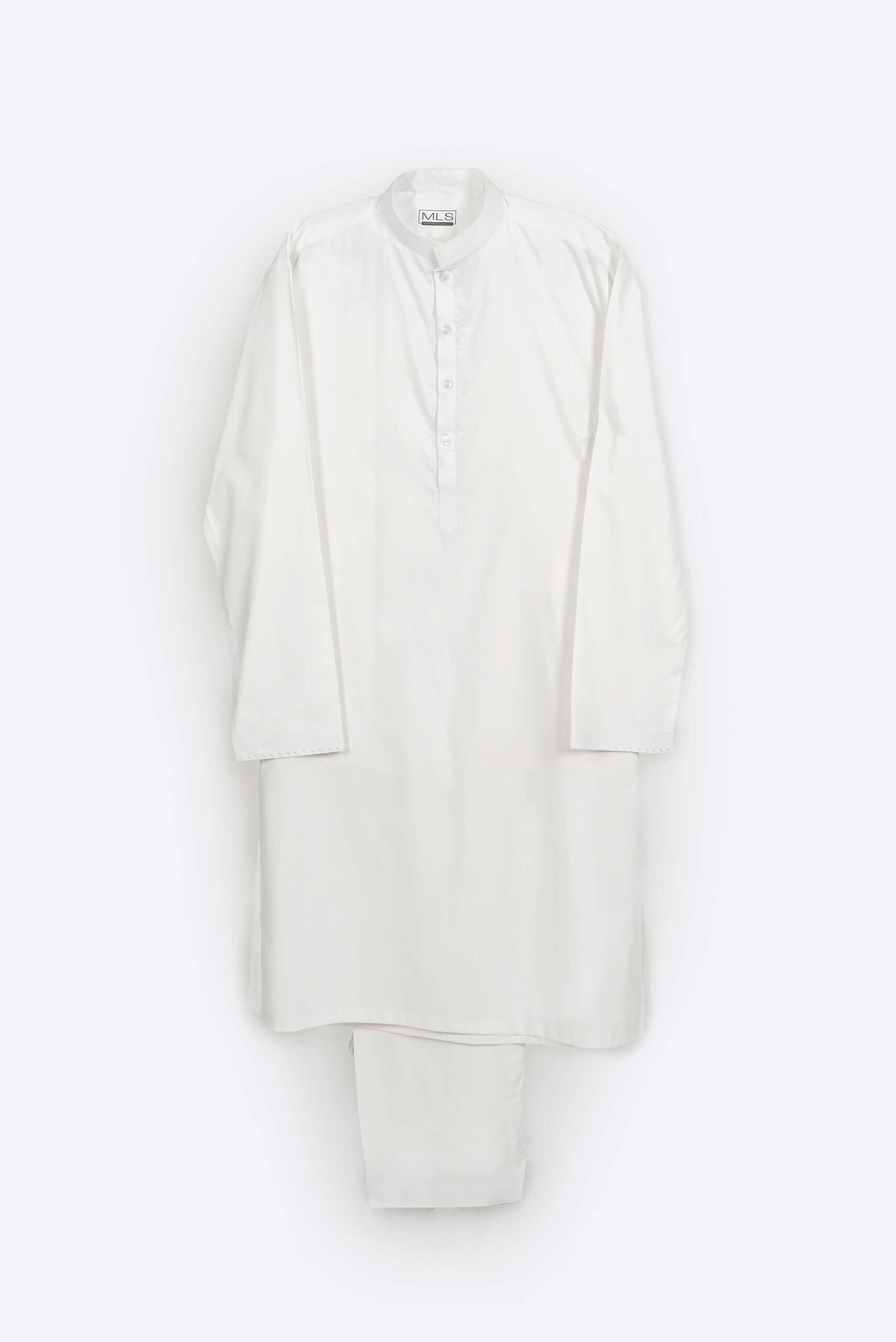 Simple White Shalwar Kameez - Shalwar Kameez - Muslim Lifestyle Store