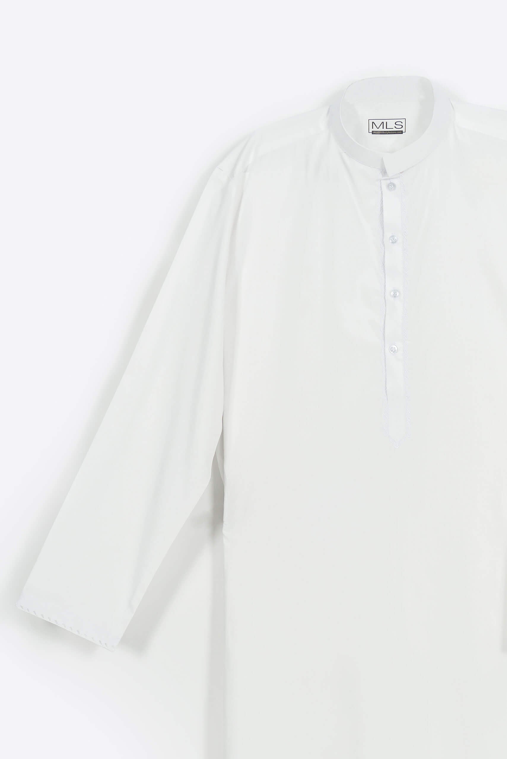 Simple White Shalwar Kameez - Shalwar Kameez - Muslim Lifestyle Store