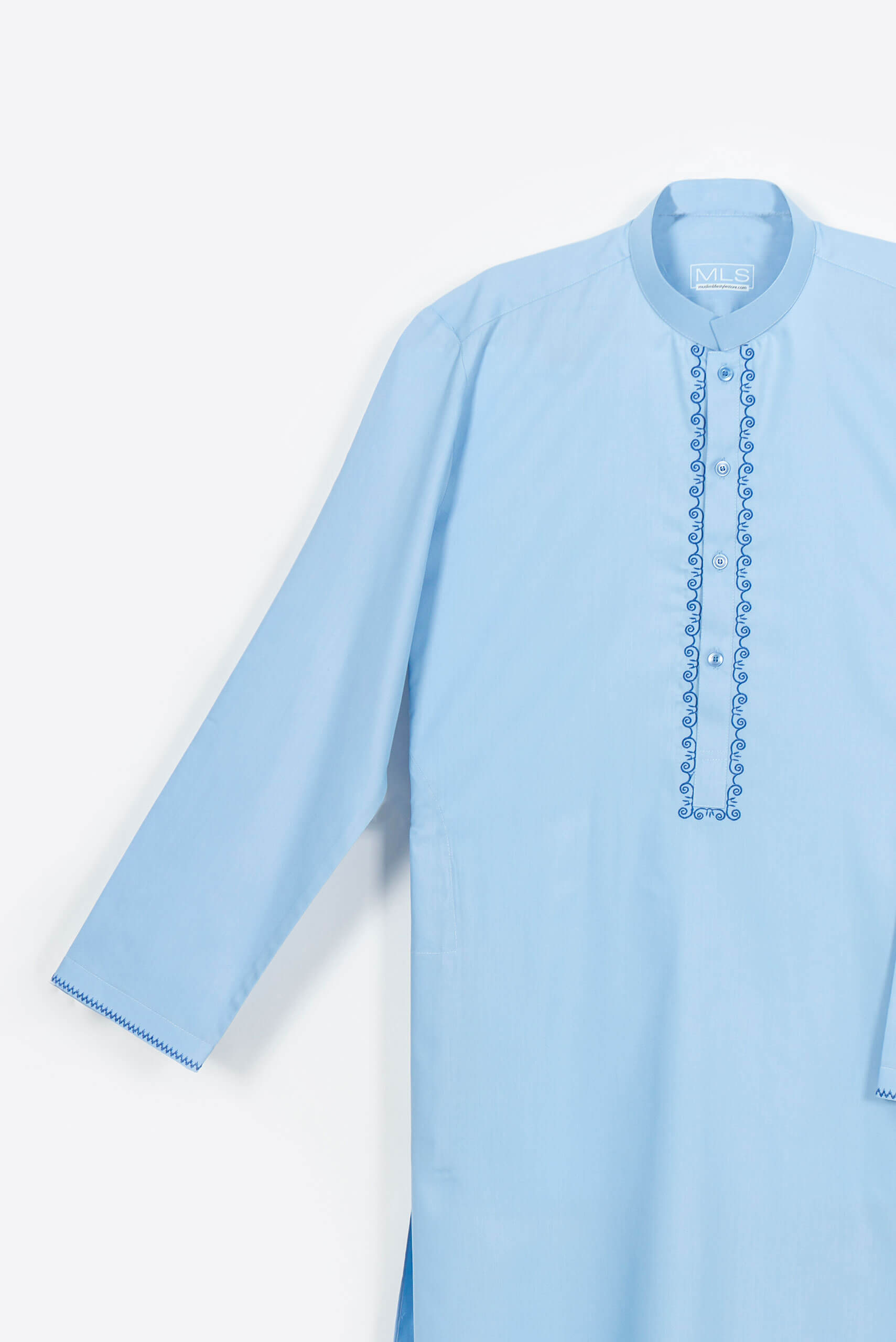 Sky Blue Shalwar Kameez - Shalwar Kameez - Muslim Lifestyle Store