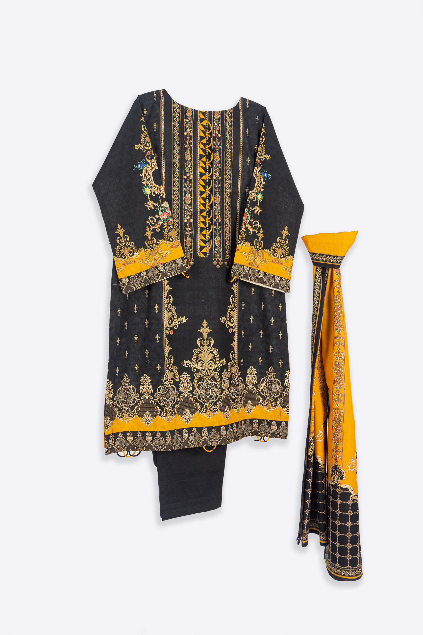 Vintage Black Shalwar Kameez - Shalwar Kameez - Muslim Lifestyle Store