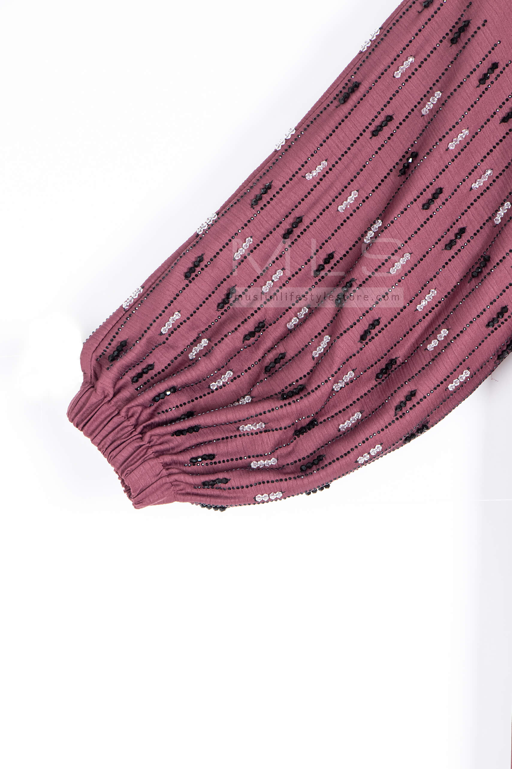 Henna Magenta Pink Bishop Abaya - Abaya - Muslim Lifestyle Store