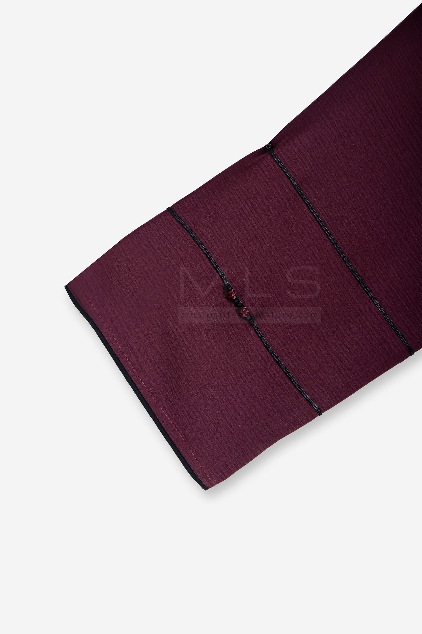 Velvet Red Abaya - Abaya - Muslim Lifestyle Store