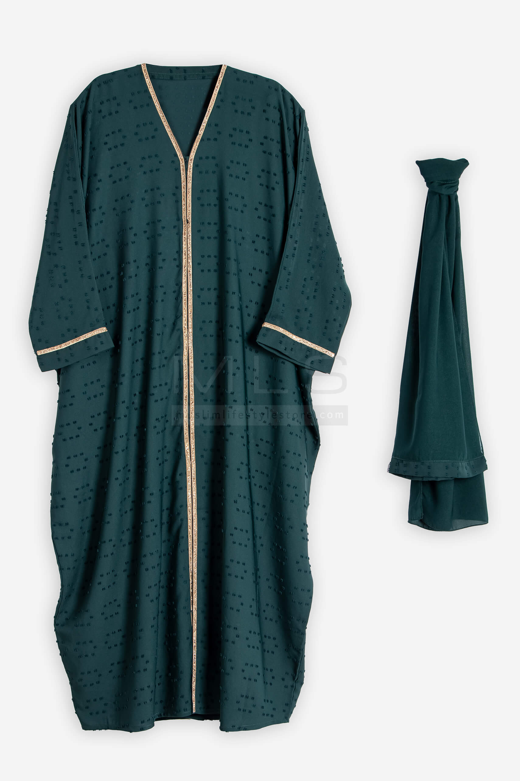 Green Gem Kaftan - Kaftan - Muslim Lifestyle Store