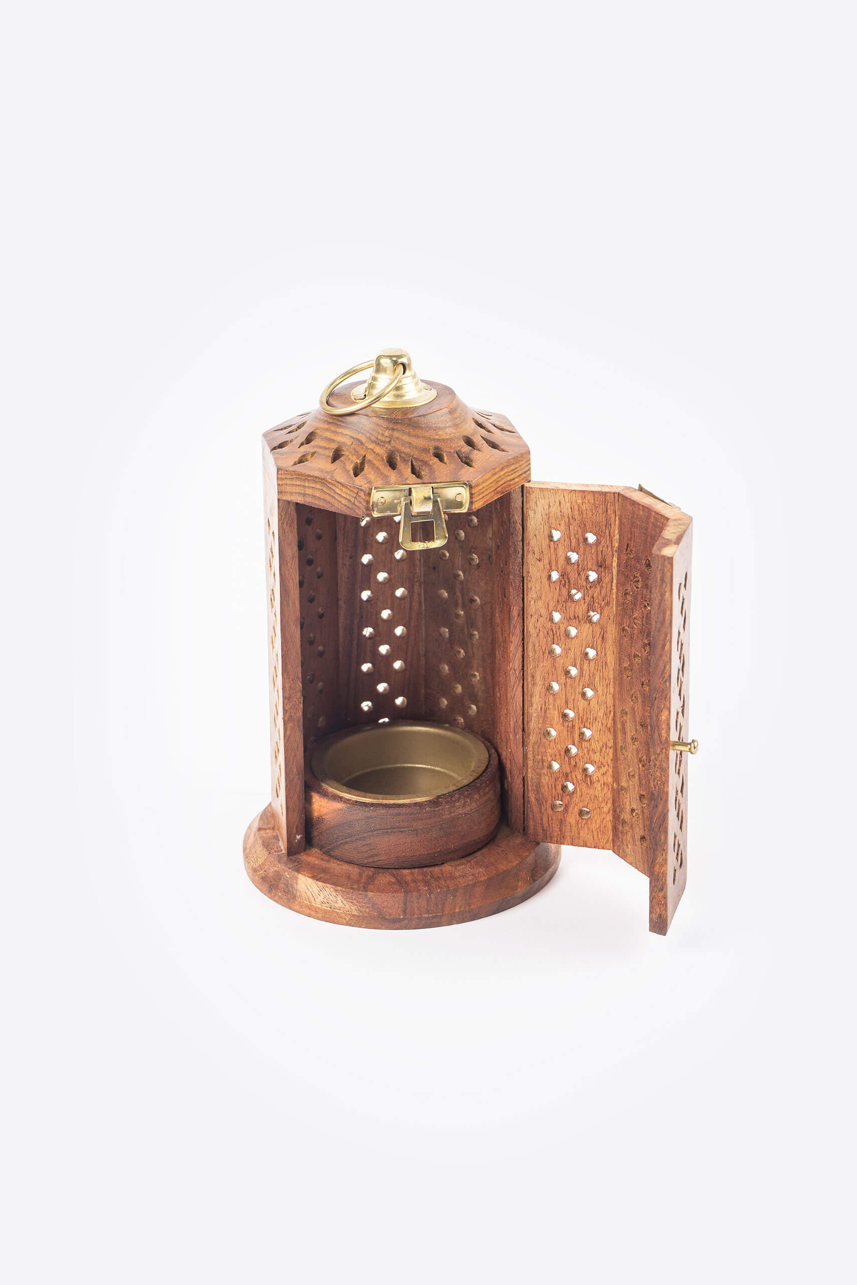Wooden Cylinder Oudh Burner - Oudh Burner - Muslim Lifestyle Store