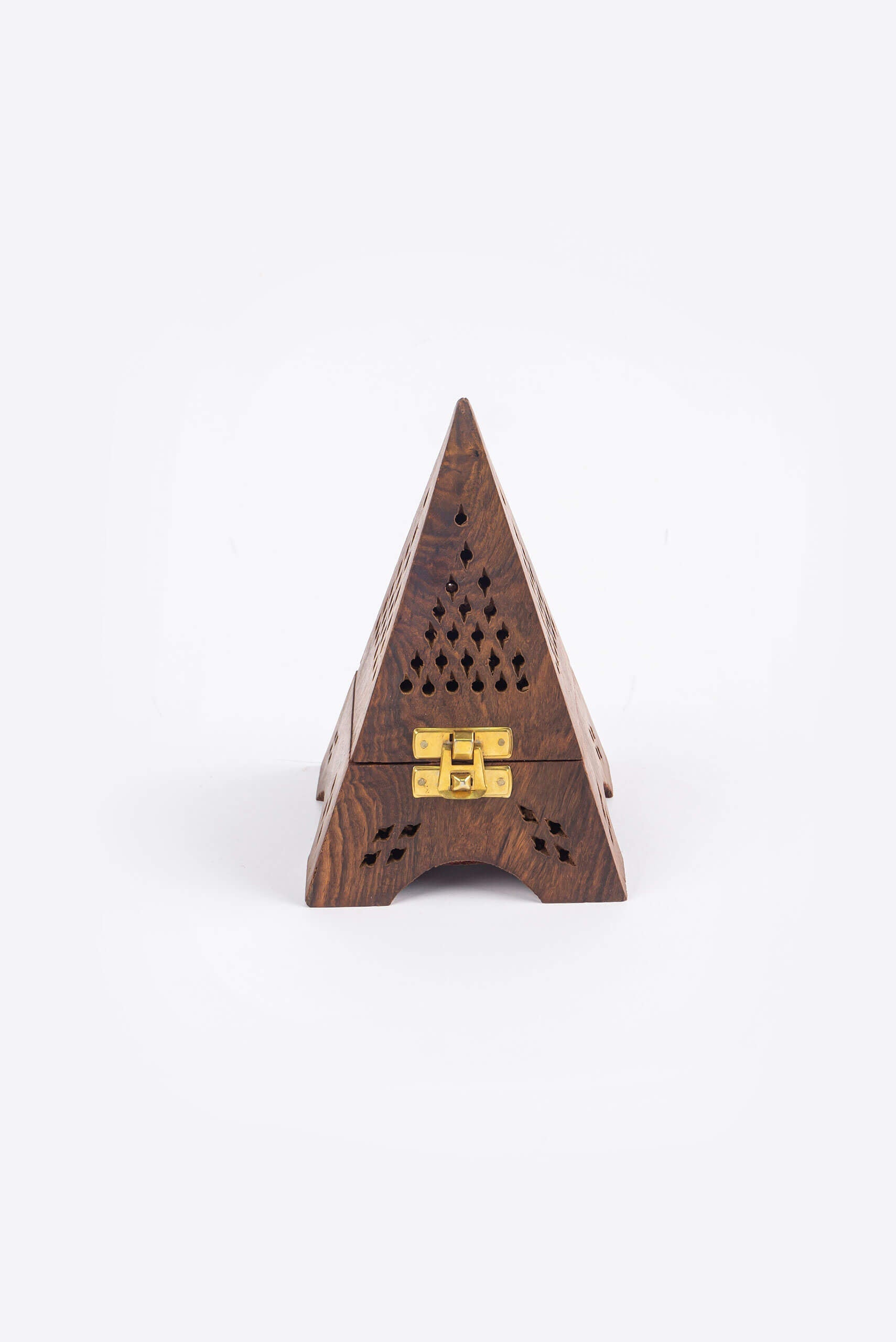 Wooden Pyramid Oudh Burner - Oudh Burner - Muslim Lifestyle Store
