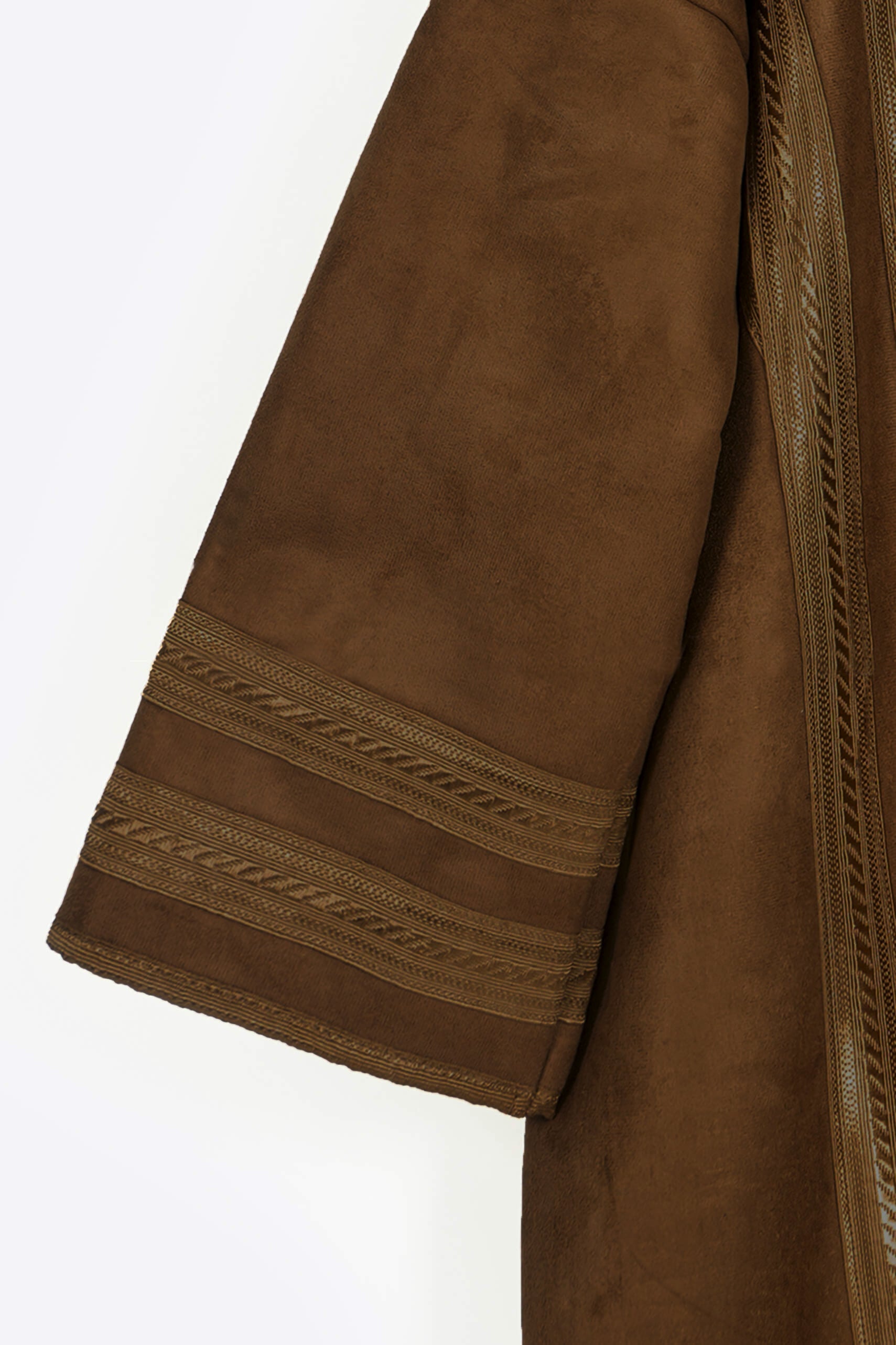 Dark Brown Farwa Bisht - Bisht - Muslim Lifestyle Store