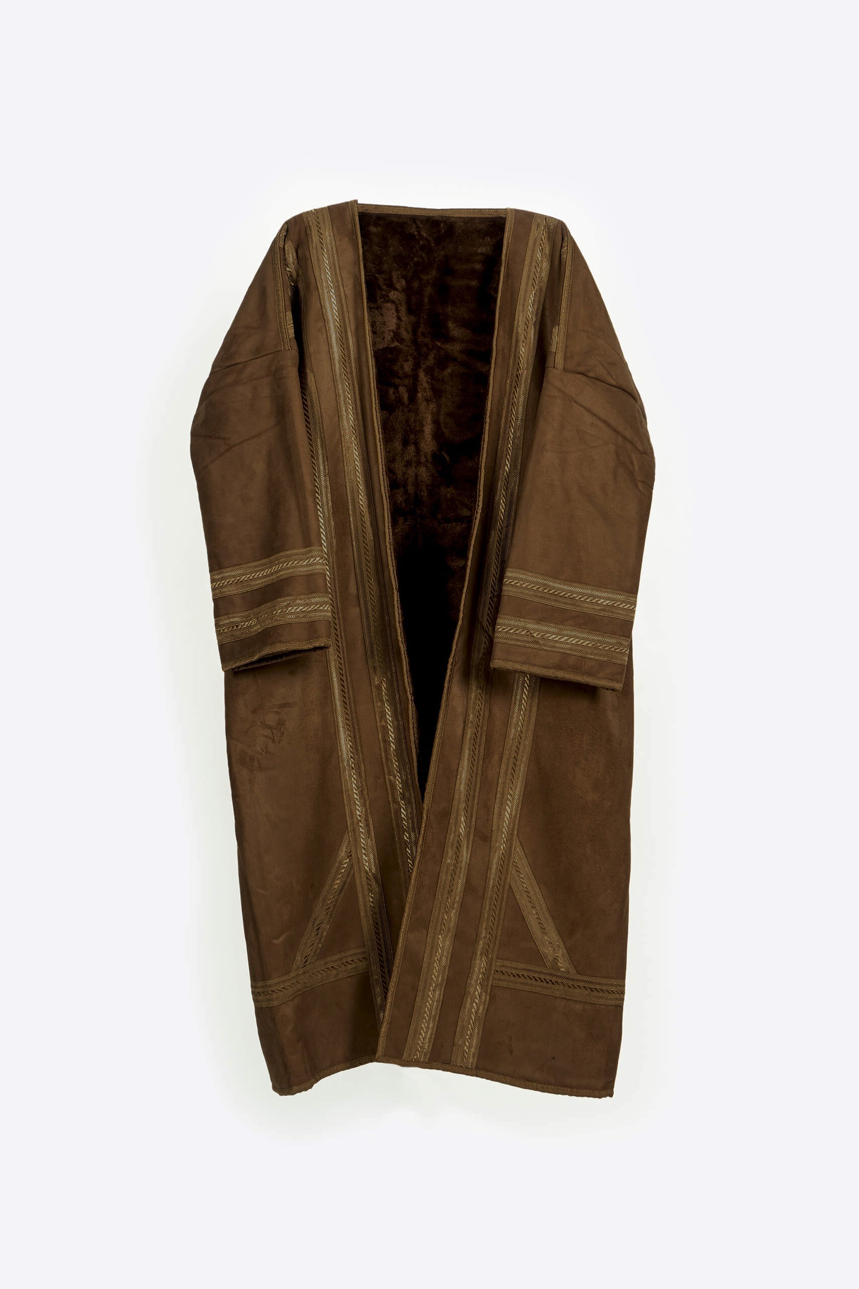Dark Brown Farwa Bisht - Bisht - Muslim Lifestyle Store