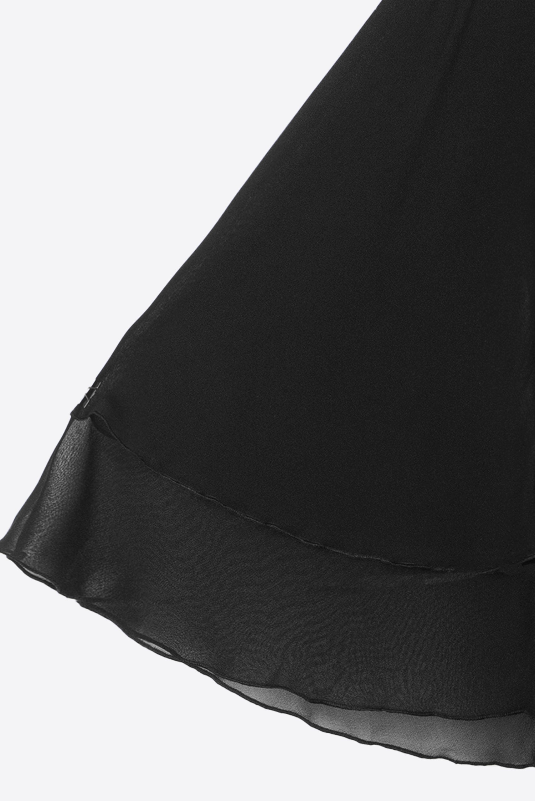 Flare Black Abaya - Abaya - Muslim Lifestyle Store